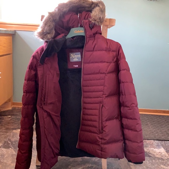 natural reflections down jacket